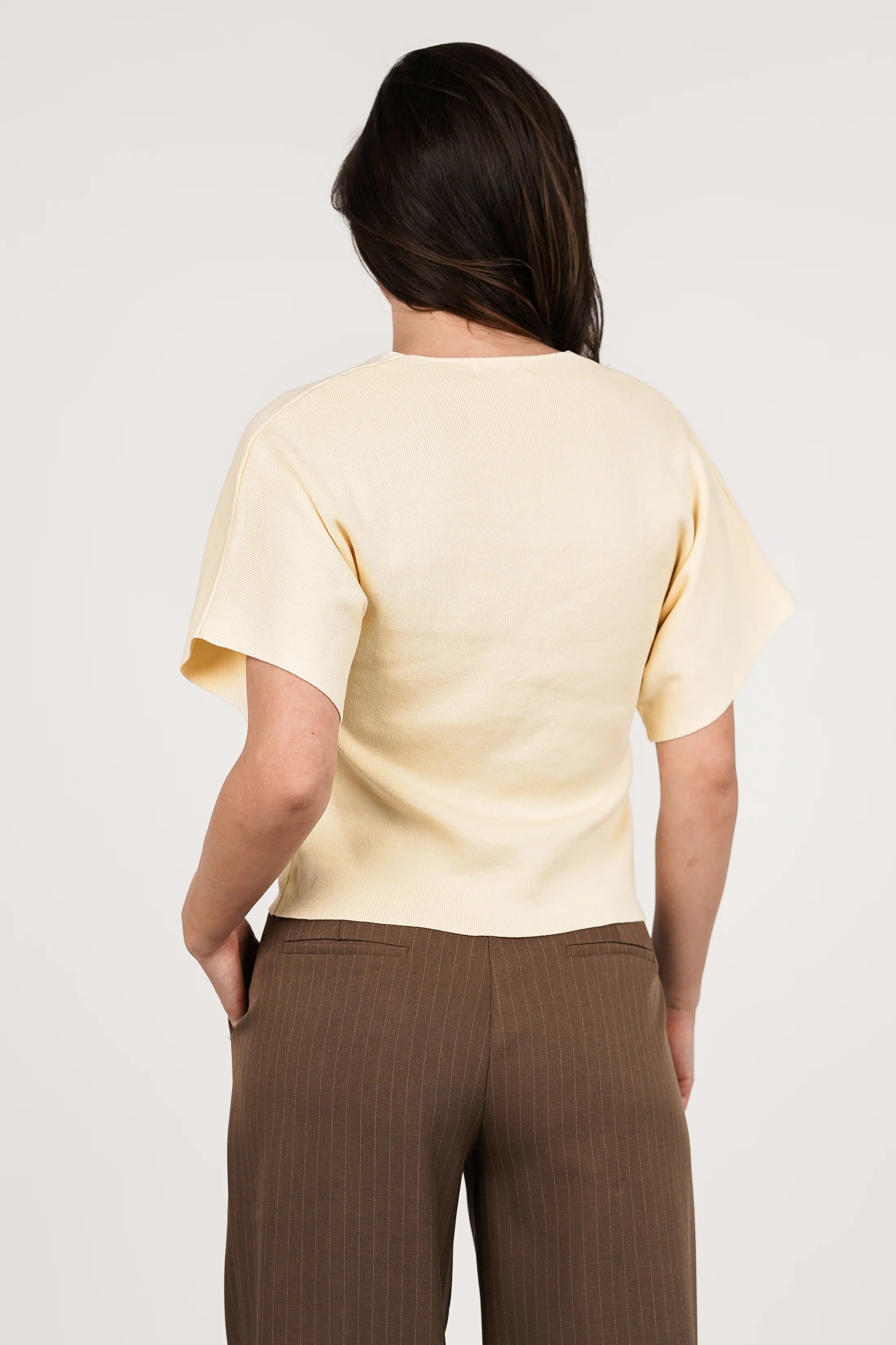 Seravelle Wide top | Yellow