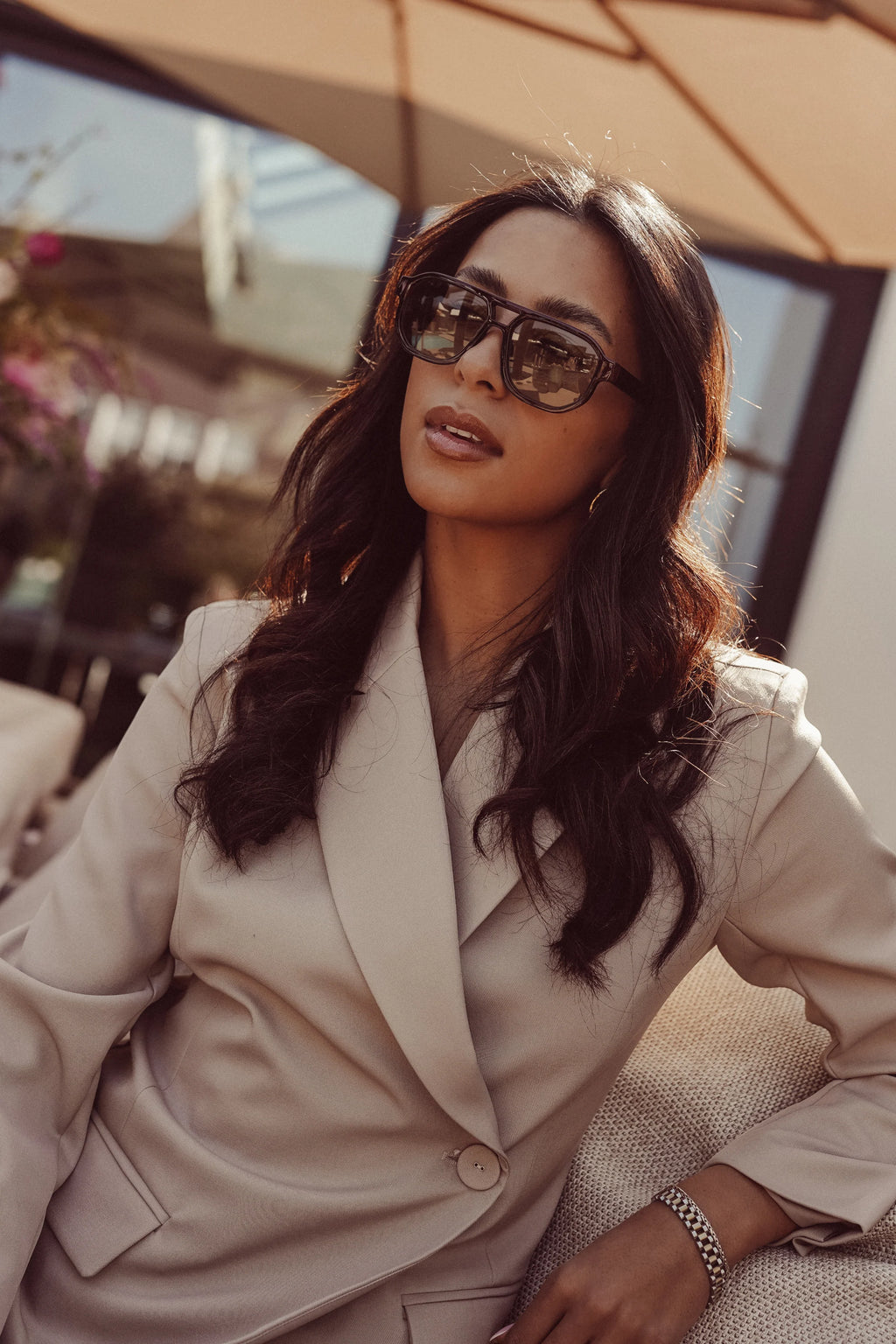 Retro Women’s Sunglasses – Bordeaux Chic