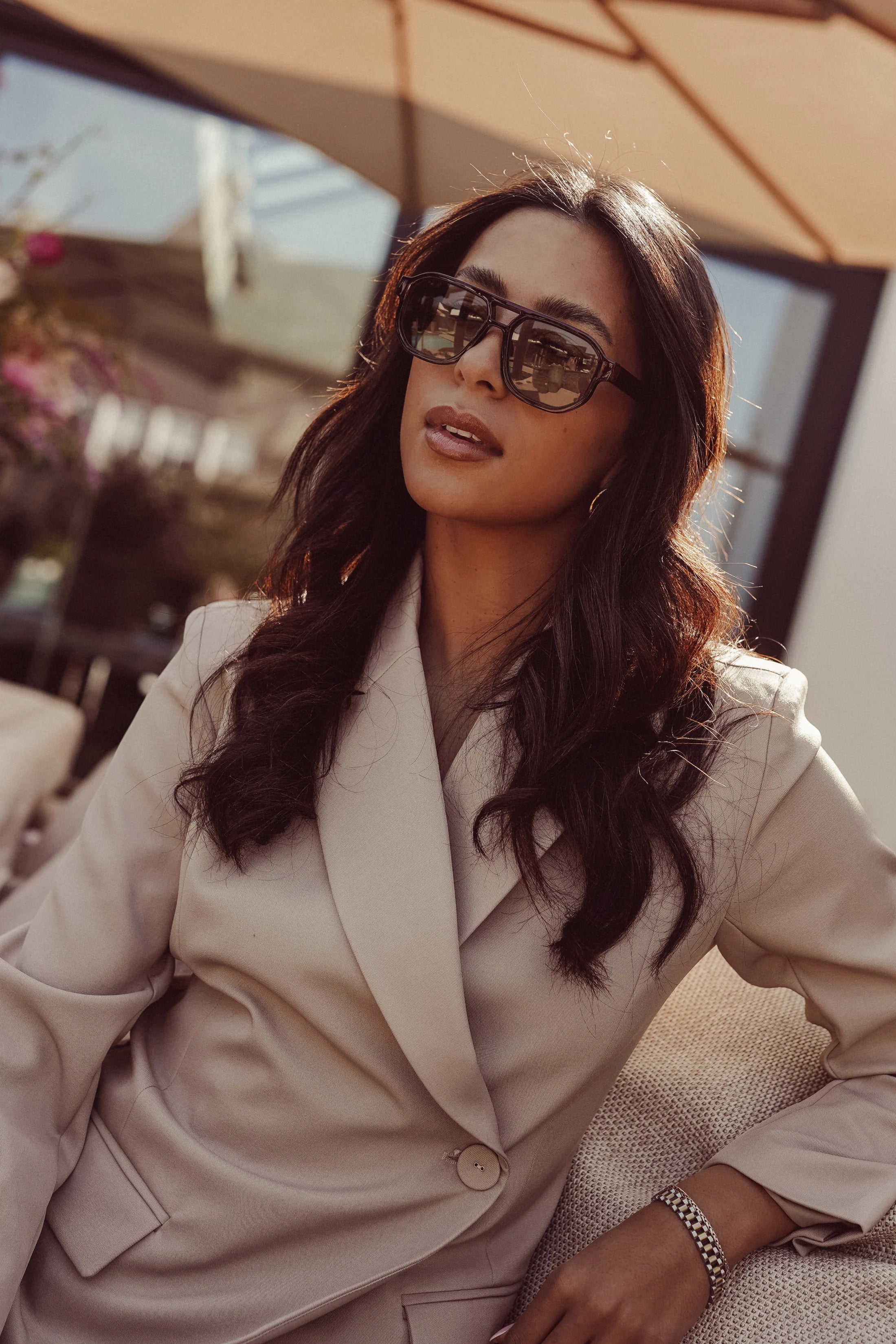Retro Women’s Sunglasses – Bordeaux Chic