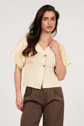 Seravelle Wide top | Yellow