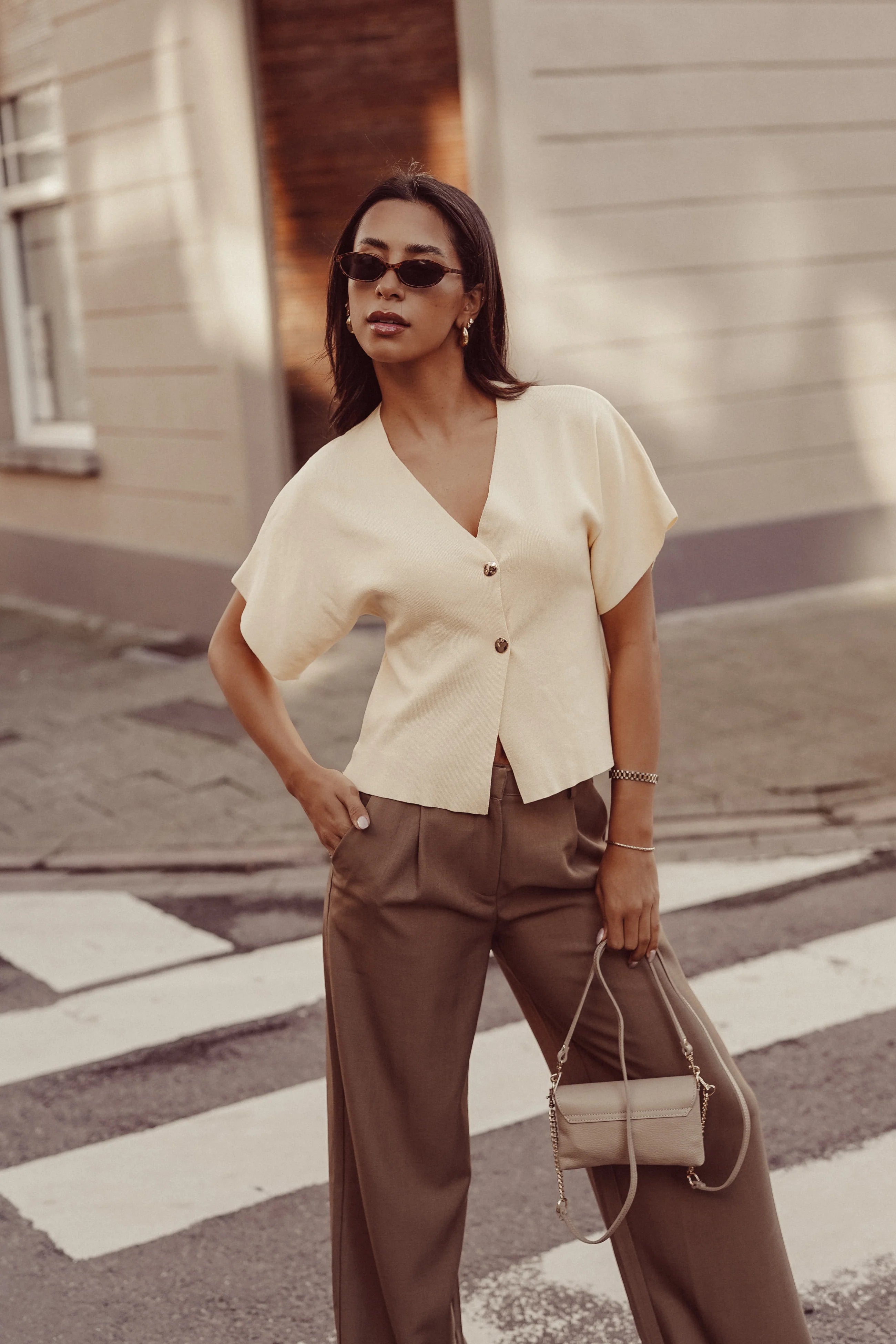 Seravelle Wide top | Yellow