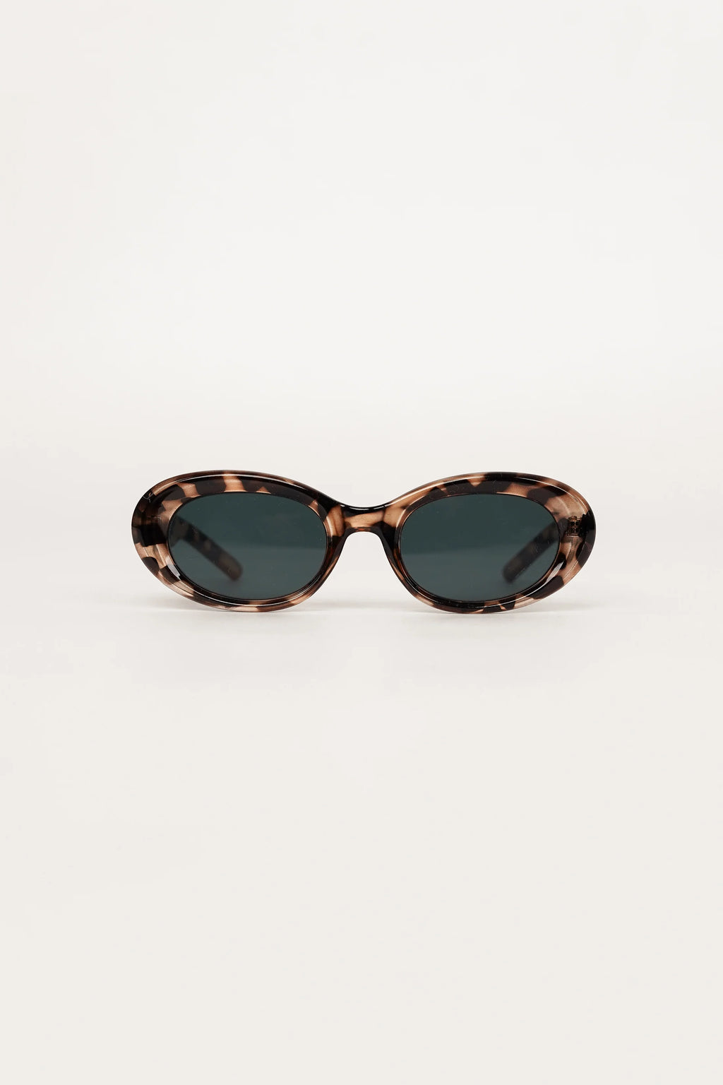 Seravelle Oval Brown Tortoise Sunglasses